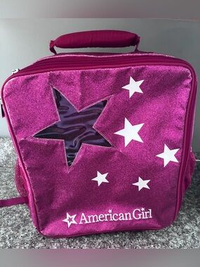 American Girl Sparkle Doll Backpack Tote